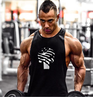 2019 siłownia nowe mody bawełniane koszulki bez rękawów tank top mężczyźni koszulka treningowa męskie podkoszulek kulturystyka trening koszulka na siłownię Fitness mężczyzn 6